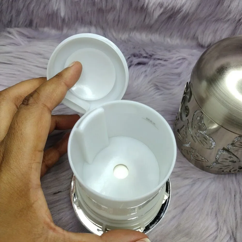 Better Homes And Garden Silver Butterfly Aroma Diffuser Color changing No Box